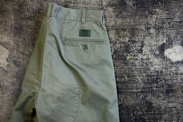 Supreme Military Cotton Shorts