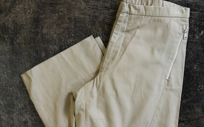JIL SANDER Cotton Easy Pants