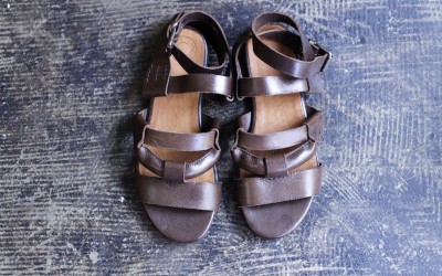 DRIES VAN NOTEN Leather Sandal