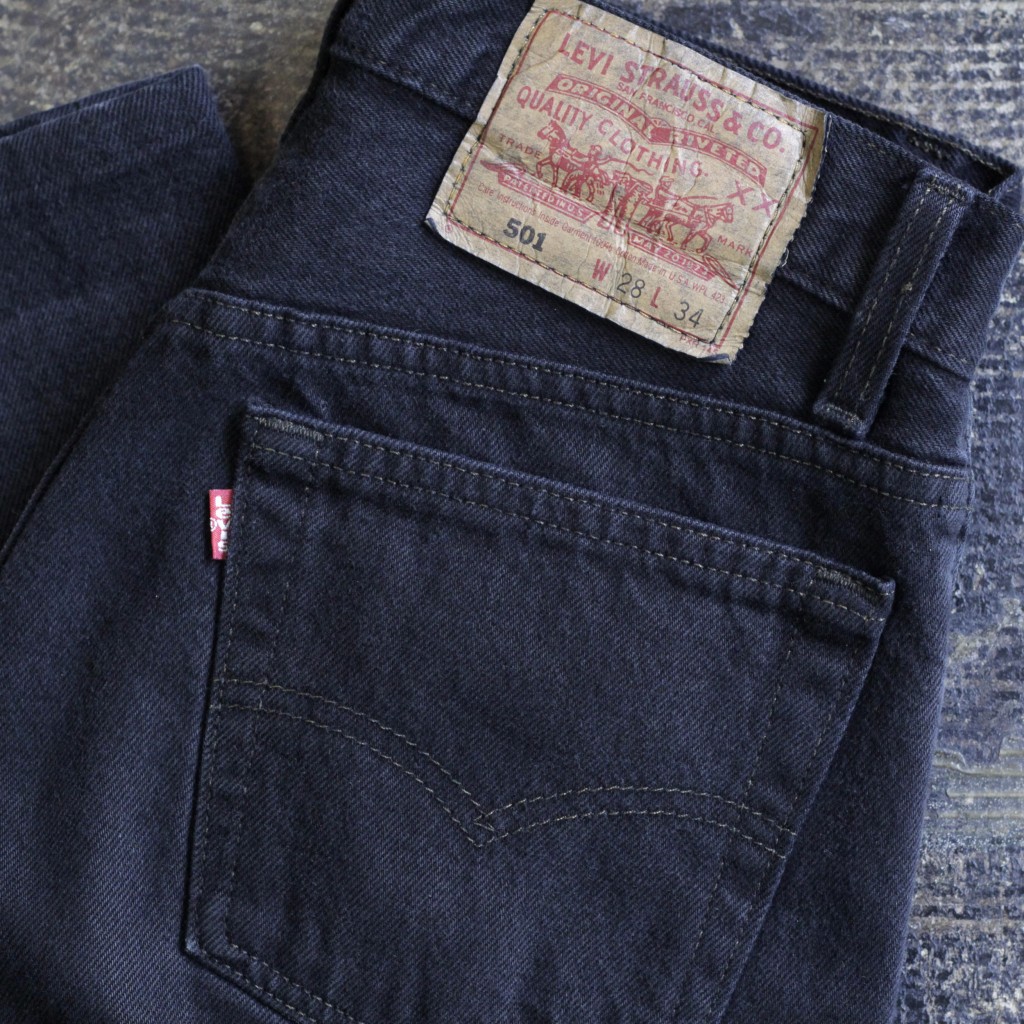 Levi's 501 USA BLACK DENIM