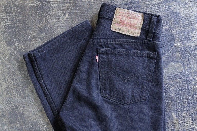 Levi’s 501 Black Denim “Made in U.S.A”