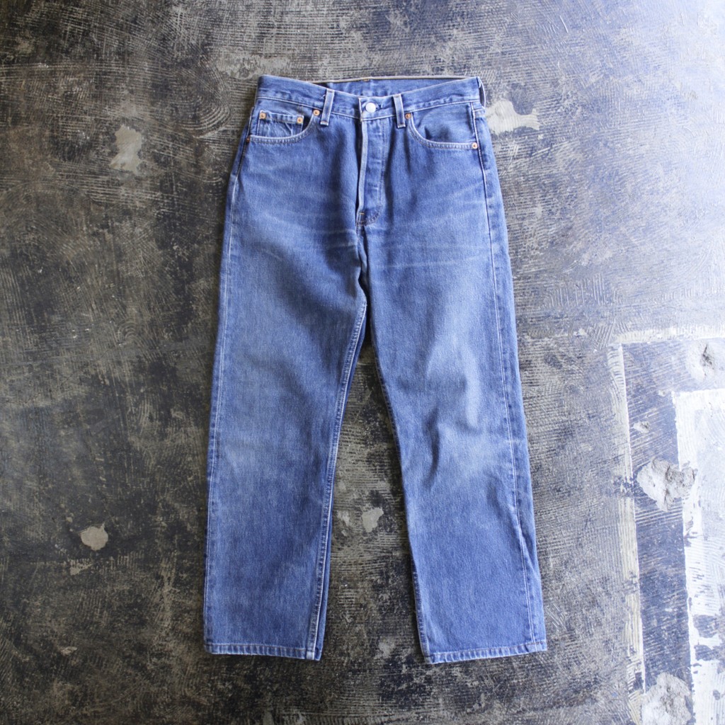 Levi’s 501 Vintage Blue Denim ‘Made in U.S.A’