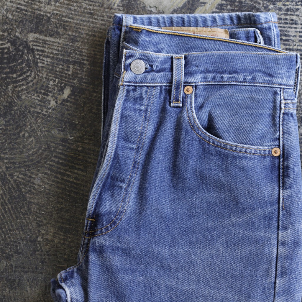 Levi’s 501 Vintage Blue Denim ‘Made in U.S.A’