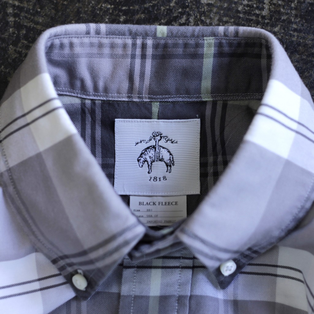 Black Fleece check Shirt