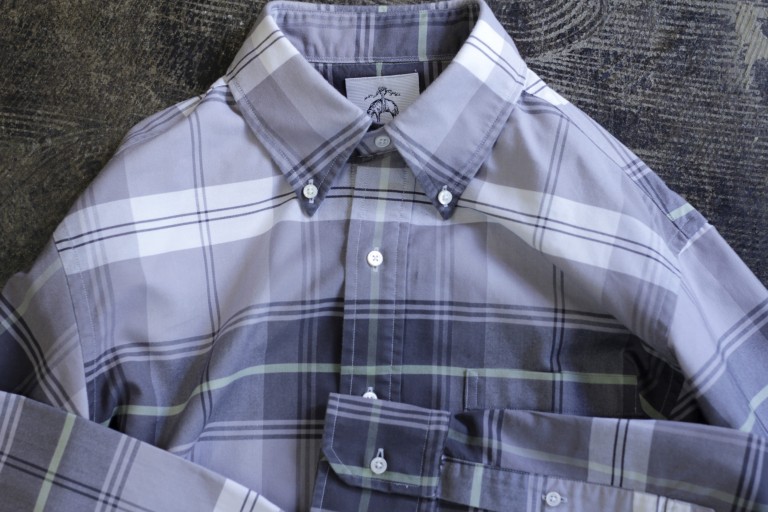 BLACK FLEECE by Brooks Brothers B.D. OX Ford Check Shirt