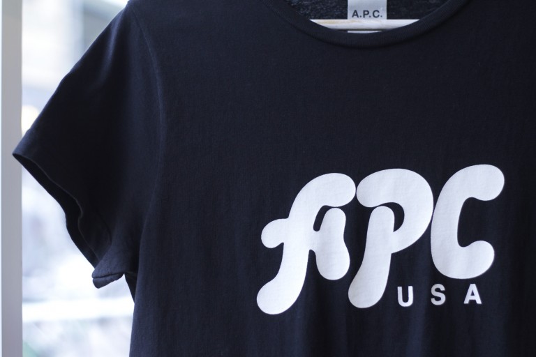 A.P.C. U.S. Collection “CAROL” Logo T-Shirts