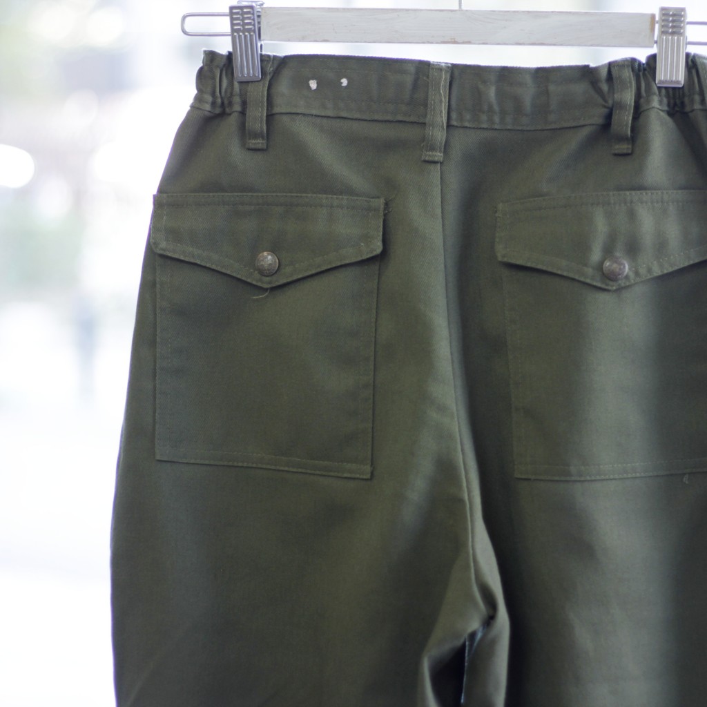 Vintage Military Boy Scout Bush Pants