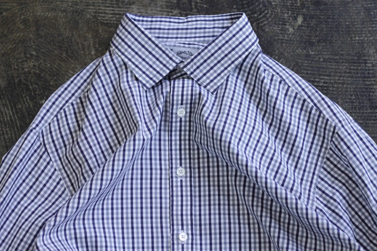 TODD SNYDER × HAMILTON SHIRT CO. L/S Check Shirt “Made in U.S.A”