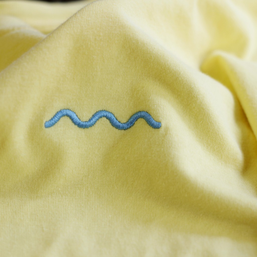 THE GOOD COMPANY Chill Wave Embroidery Logo T-Shirts