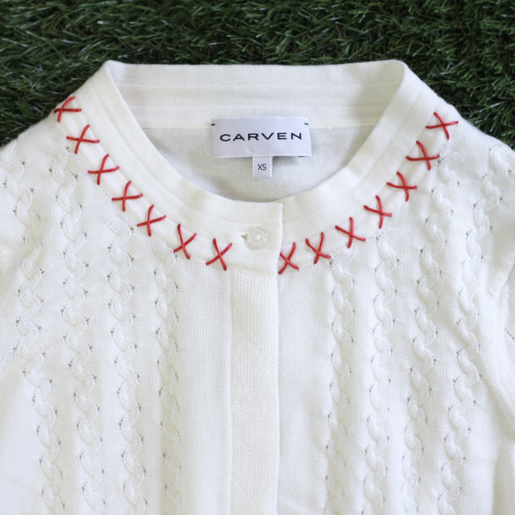 CARVEN Embroidery Cardigan