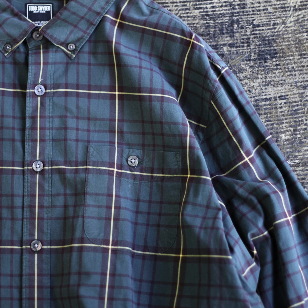 TODD SNYDER CHECK SHIRT