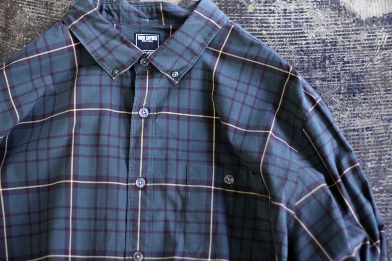 TODD SNYDER L/S B.D. Check Shirt