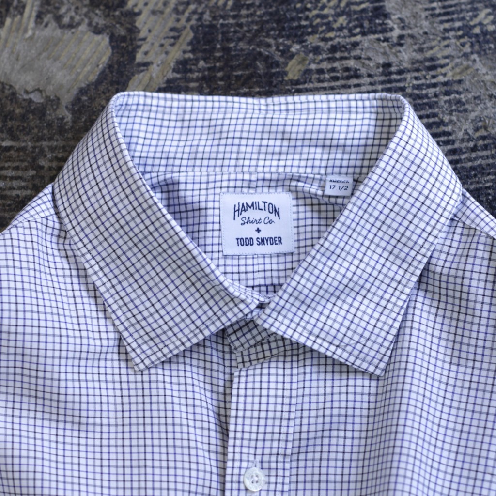 TODD SNYDER × HAMILTON SHIRT CO. L/S Check Shirt