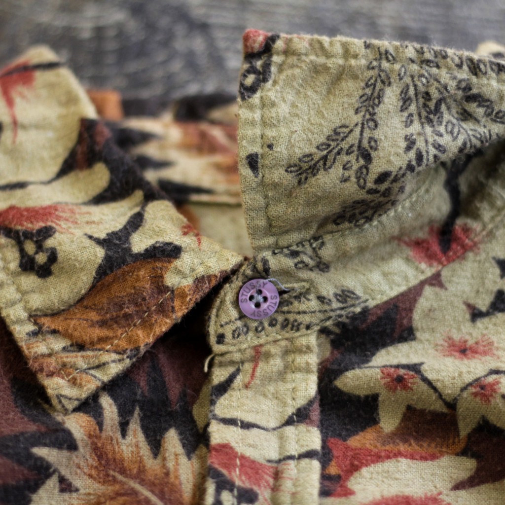 OLD STUSSY 90's Print Nell Shirt