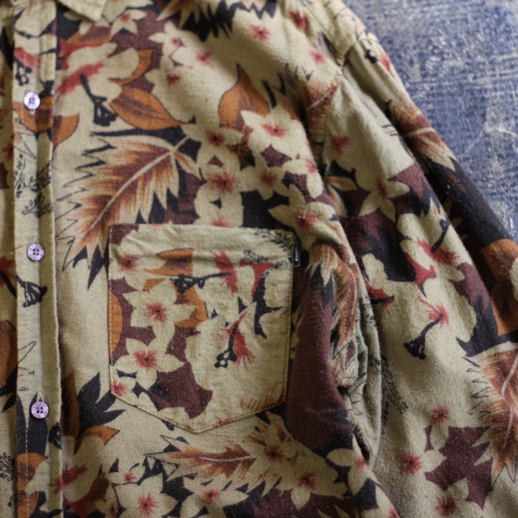 OLD STUSSY 90's Print Nell Shirt