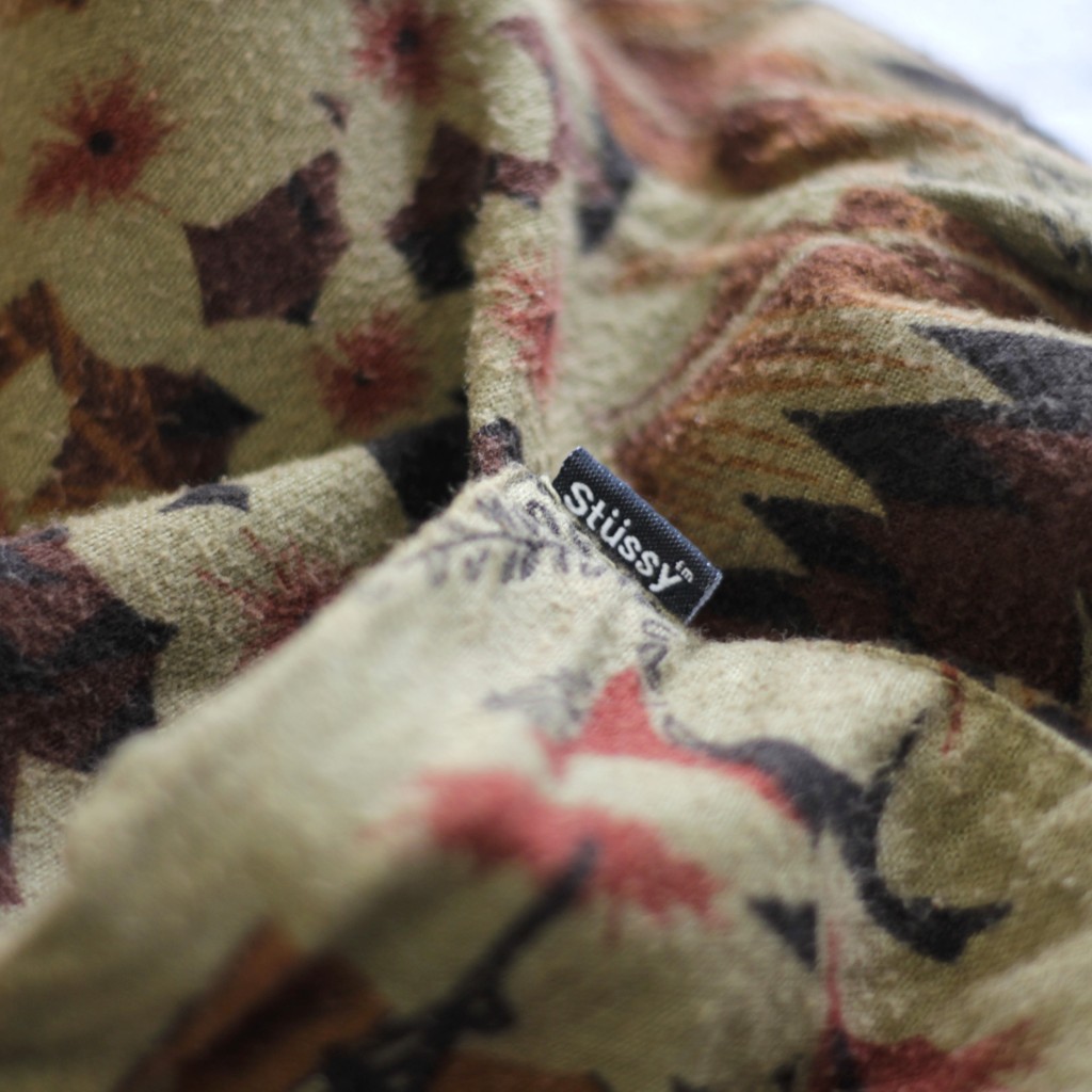 OLD STUSSY 90's Print Nell Shirt