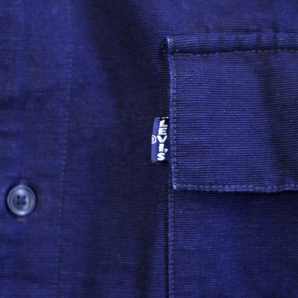 LEVI'S MADE AND CRAFTED Indigo Work Shirt