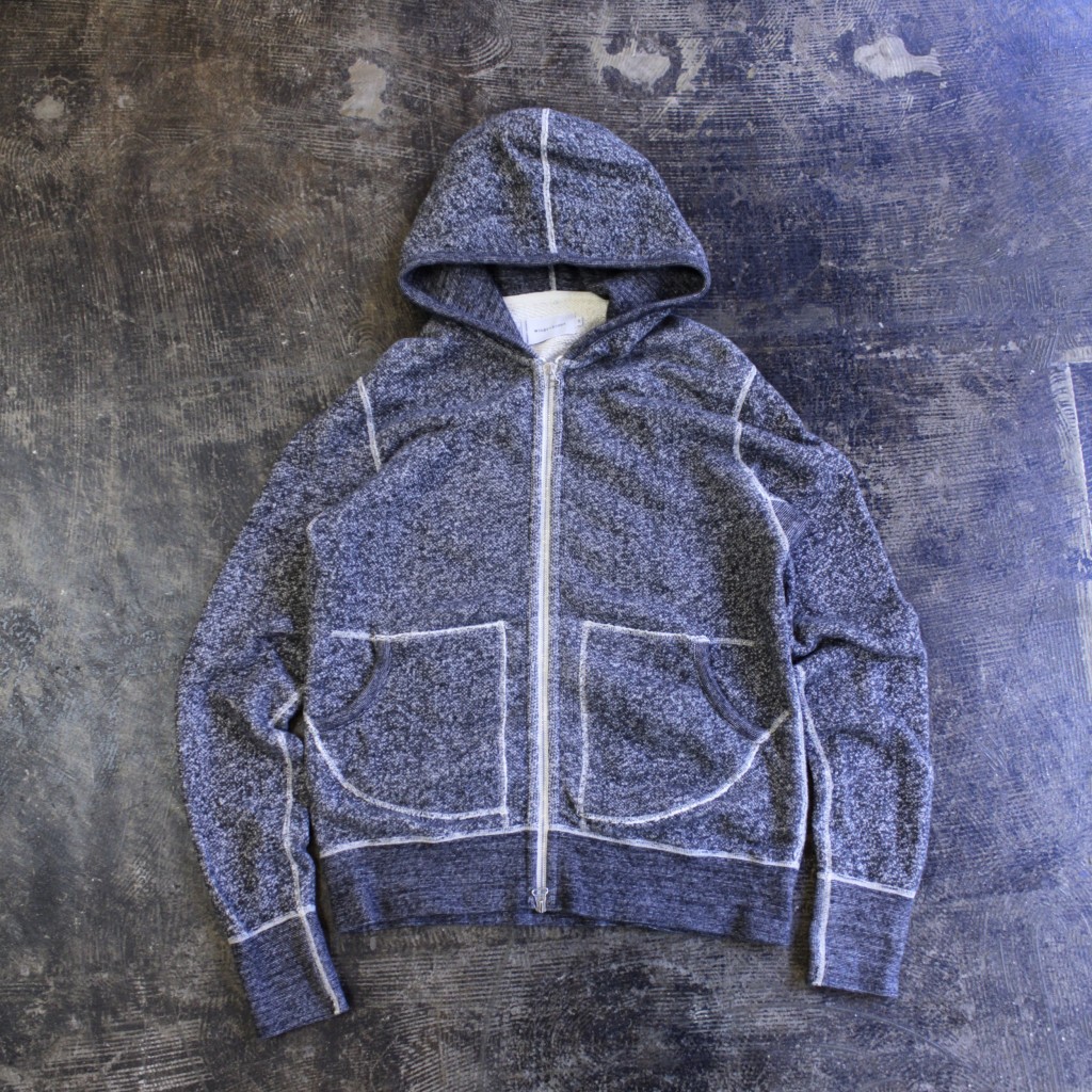 wings horns sweat parka