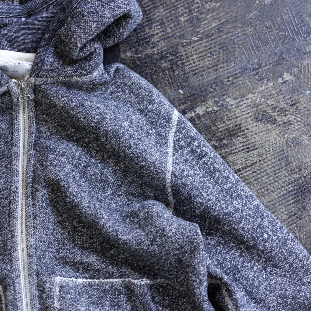 wings horns sweat parka