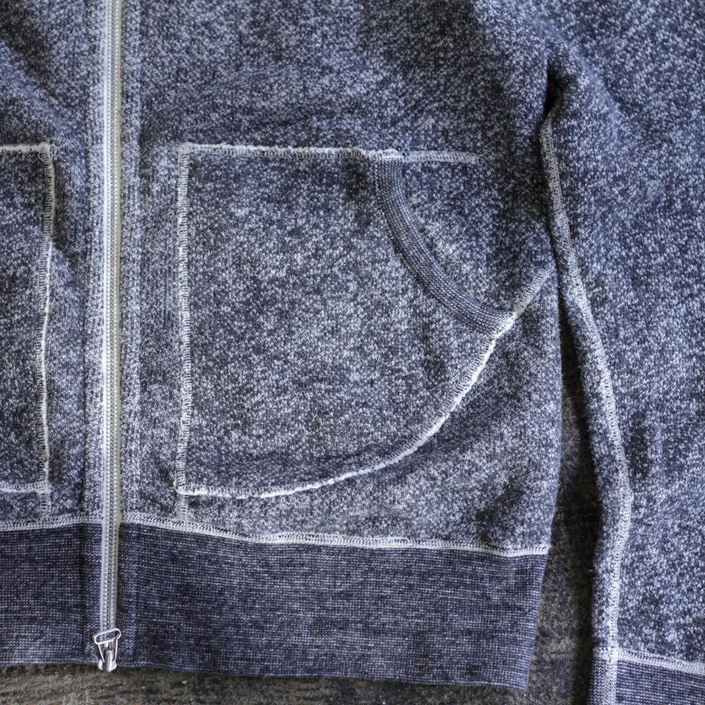 wings horns sweat parka