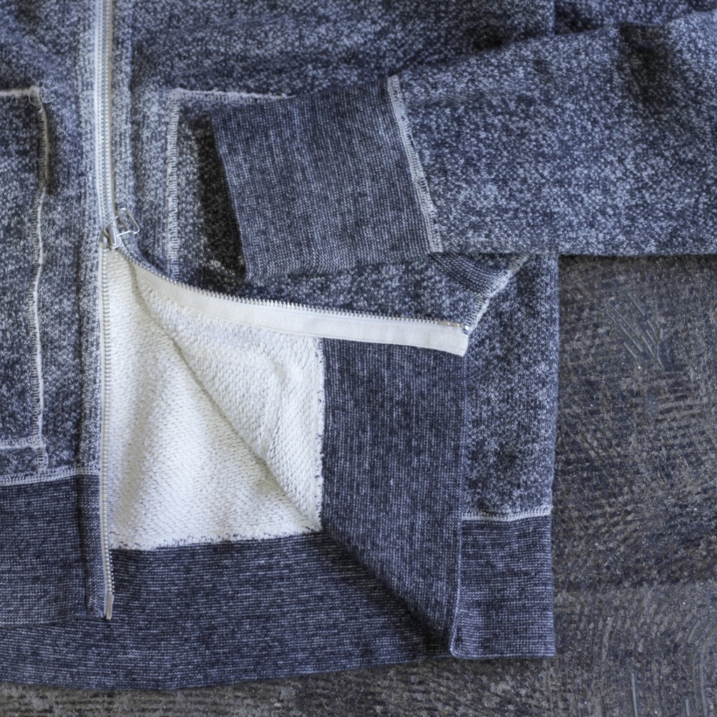 wings horns sweat parka