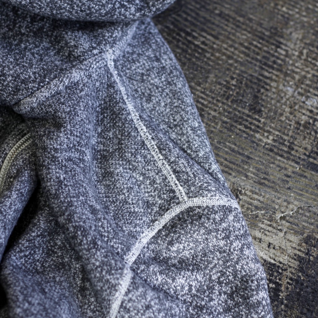 wings horns sweat parka