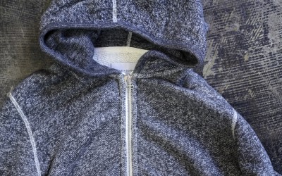 wings + horns Zip Up Sweat Parka