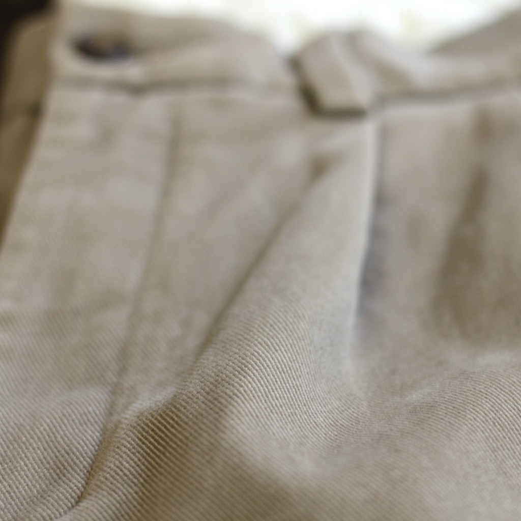 Brooks Brothers Heavy Twill Tuck Pants