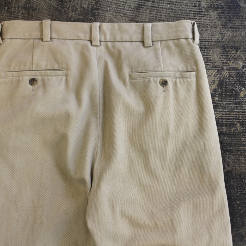 Brooks Brothers Heavy Twill Tuck Pants