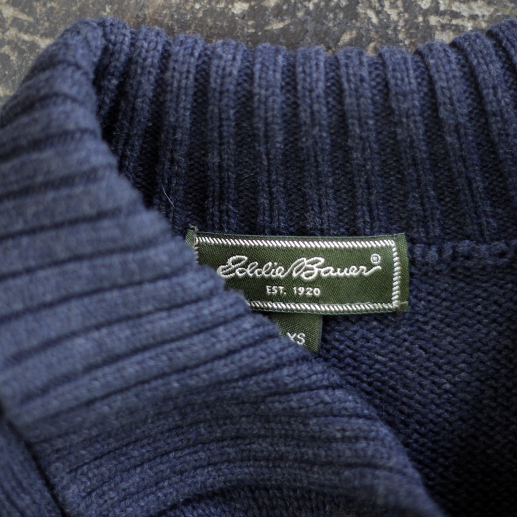 Eddie Bauer Collared Knit Cardigan