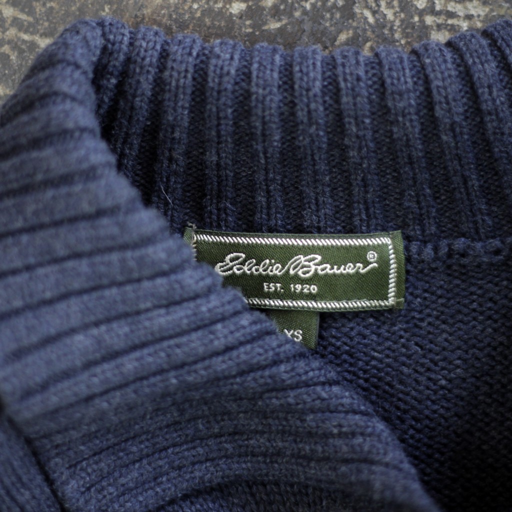 Eddie Bauer Collared Knit Cardigan