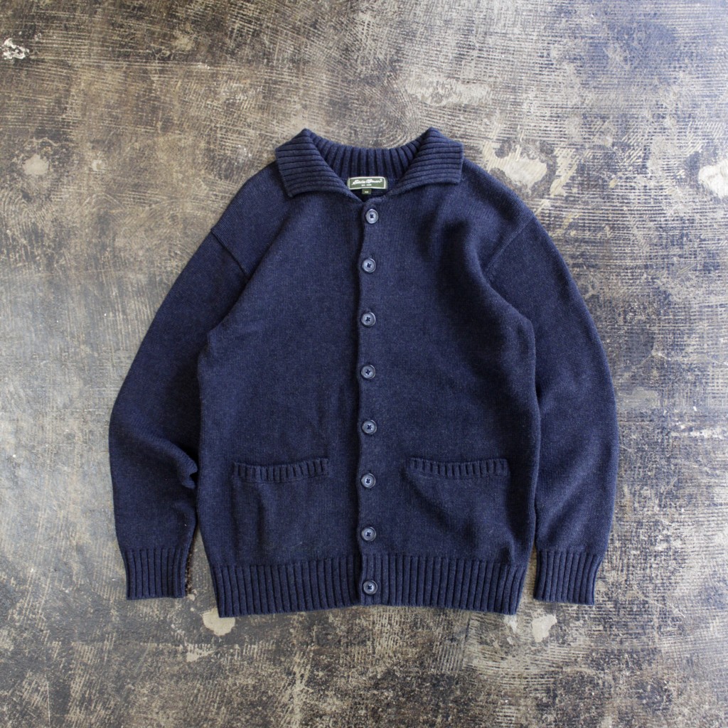 Eddie Bauer Collared Knit Cardigan