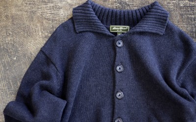 Eddie Bauer Collared Knit Cardigan