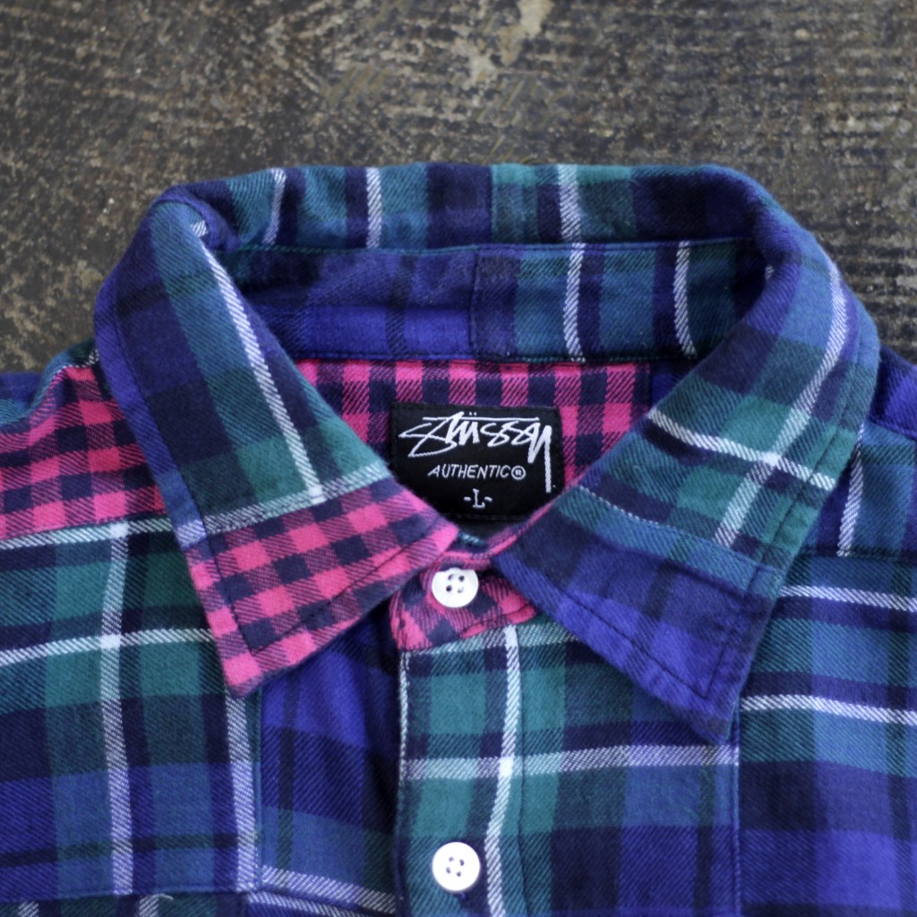 OLD STUSSY Patchwork Nell Shirt