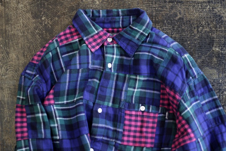 OLD STUSSY Patchwork Nell Shirt