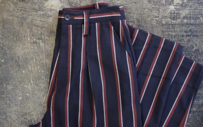 URBAN OUTFITTERS Hi-Waist Stripe Trousers