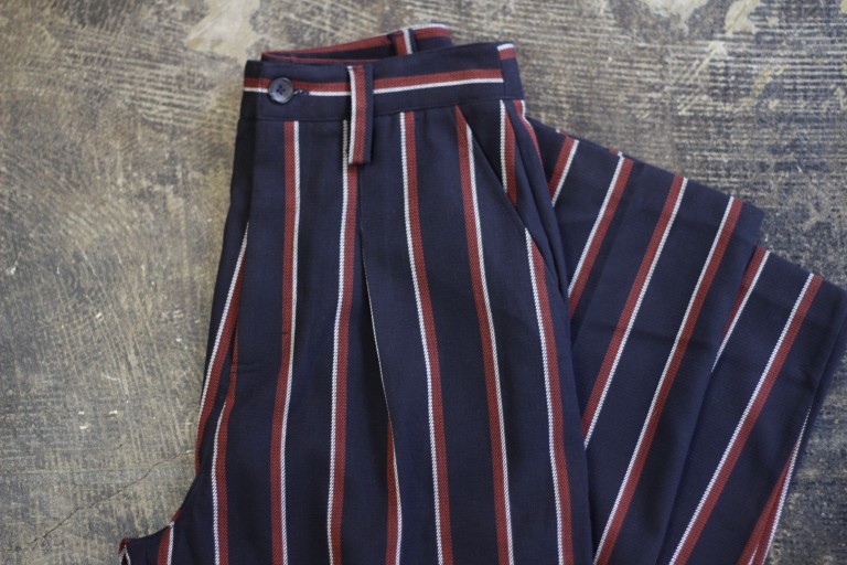 URBAN OUTFITTERS Hi-Waist Stripe Trousers