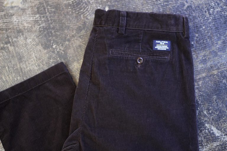 NAUTICA 00’s Two Tuck “RIGGER” Corduroy Pants