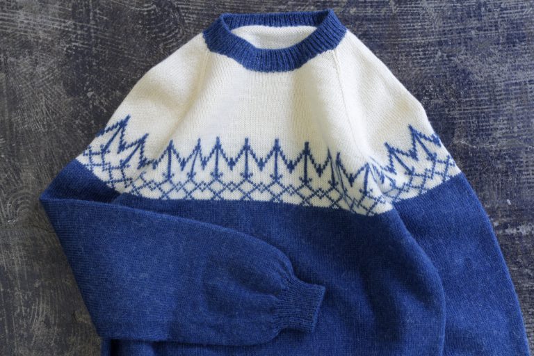 Vintage Nordic 2Tone Knit