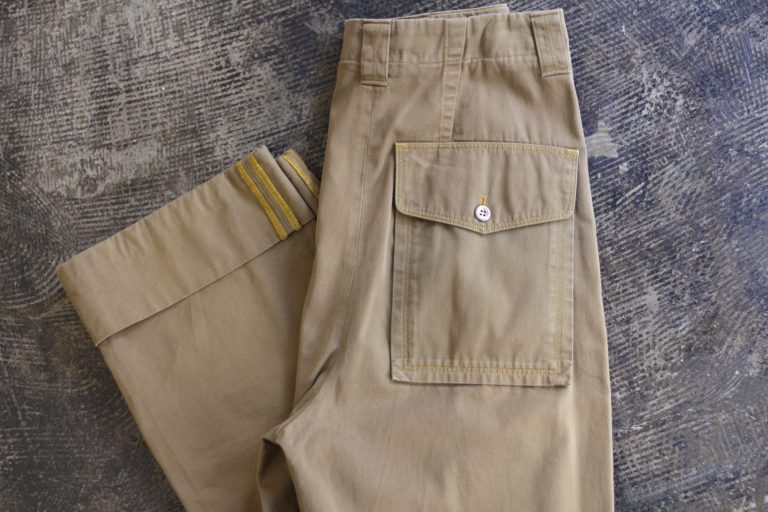 Acne Studios Hi-Waist Pocket Cotton Pants