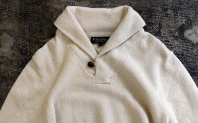 Brooks Brothers Shawl Collar Knit