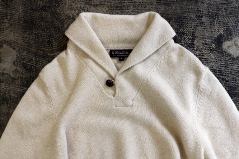 Brooks Brothers Shawl Collar Knit