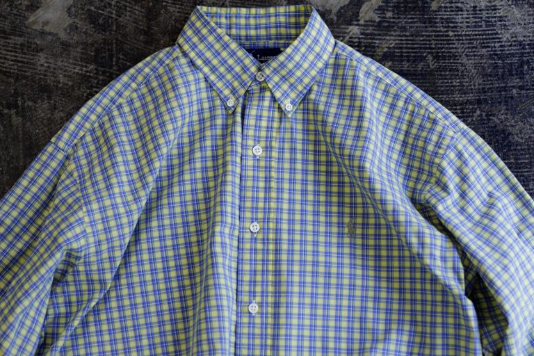 POLO by Ralph Lauren 90’s B.D.Check Shirts “BLAKE”