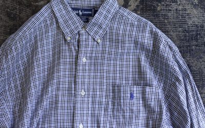 POLO by Ralph Lauren 90’s B.D.Check Shirts “TILDEN”