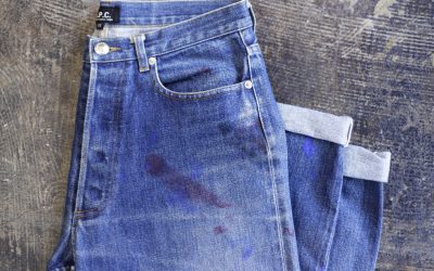 A.P.C. Painted Damage Denim