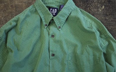 OLD GAP 90’s B.D. Paisley Print Shirt