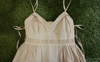 BALENCIAGA Side Lace Up Design Top