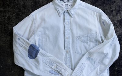 RRL Stitched Chambray Shirt