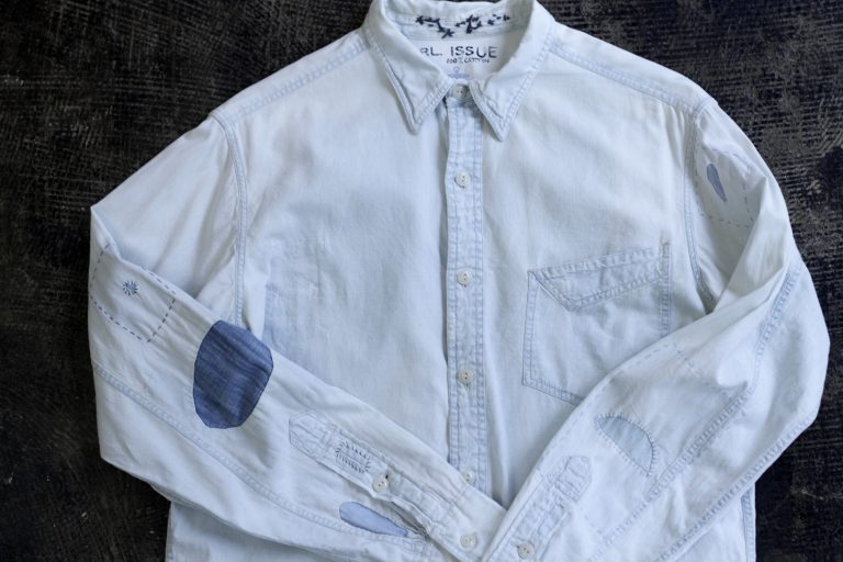 RRL Stitched Chambray Shirt