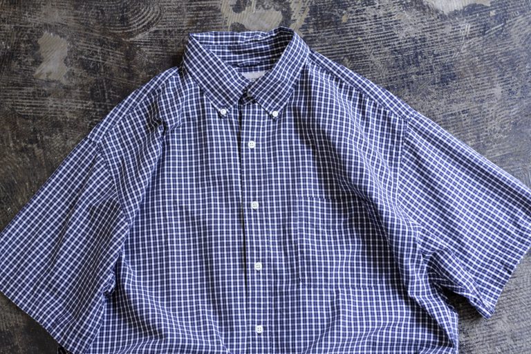 OLD J.CREW S/S B.D. Check Shirt